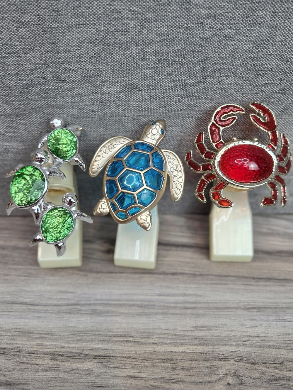 Bath & Body Works Sea Turtle & Crab Wallflower Plug-In Holders – Set of 3